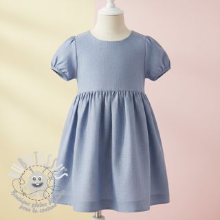 Lin lavé blue shadow