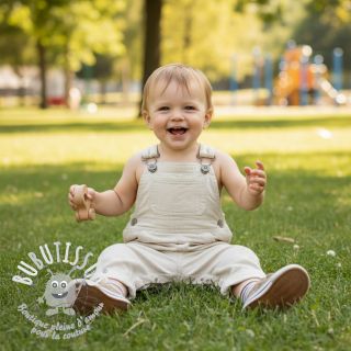 Lin lavé light sand