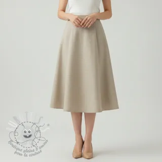 Lin lavé light sand