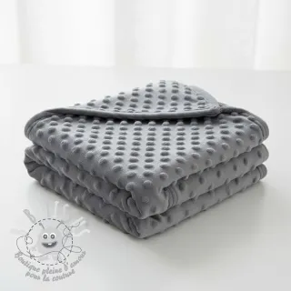 Minky dark grey