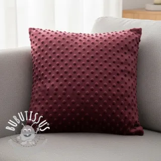 Minky bordeaux