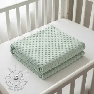 Minky light mint