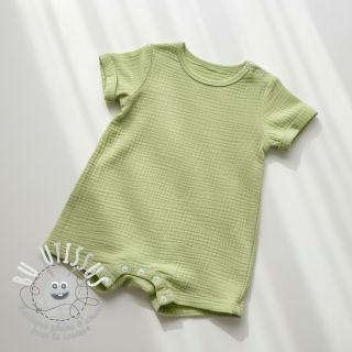 Tissu double gaze/mousseline soft green