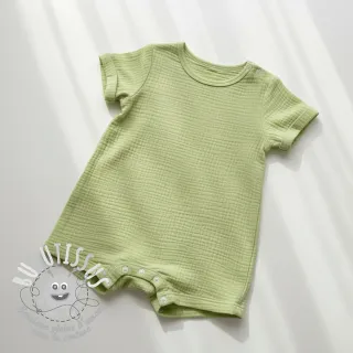 Tissu double gaze/mousseline soft green