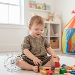 Tissu double gaze/mousseline Vintage taupe