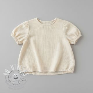 Tissu double gaze/mousseline SIMPLY NATURAL ORGANIC