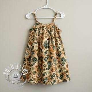 Tissu double gaze/mousseline Floraly mix design E digital print