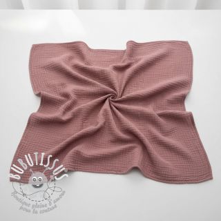 Tissu double gaze/mousseline light lilac