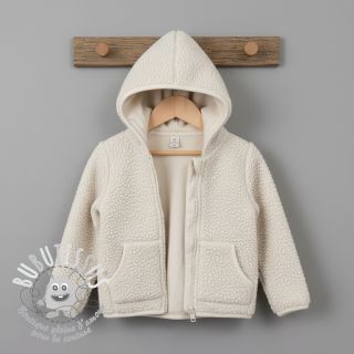 Fleece TEDDY DOUBLE SIDED ecru