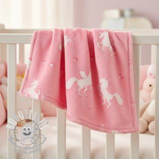 Polaire bien-etre Glow in the dark Unicorns design C