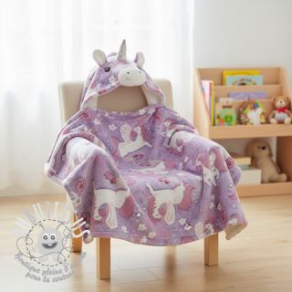 Polaire bien-etre Glow in the dark Unicorns design A