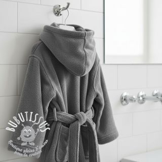 Micro-molleton dark grey