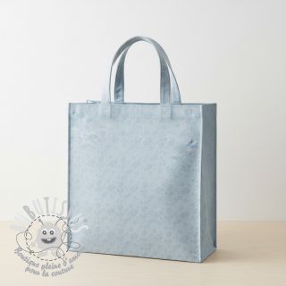 JEANS 9,5 OZ Embossed Flowers light blue