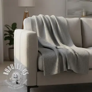 Tissu tricot BABY KNIT light grey