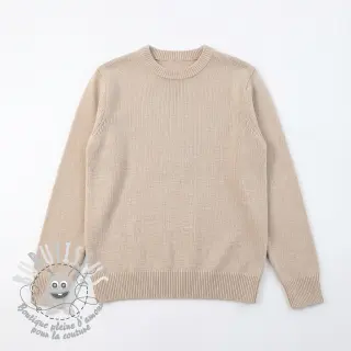 Tissu tricot BABY KNIT natural