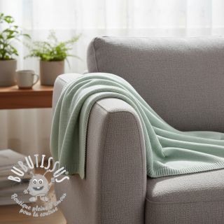 Tissu tricot BABY KNIT mint