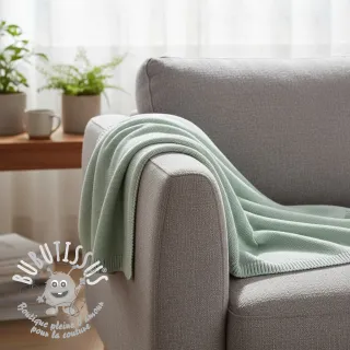 Tissu tricot BABY KNIT mint