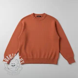 Tissu tricot BABY KNIT rust