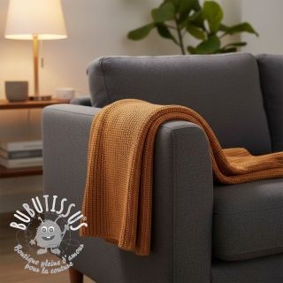 Tissu tricot BIG KNIT brick