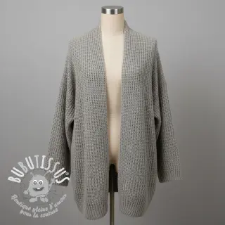 Tissu tricot BIG KNIT stone