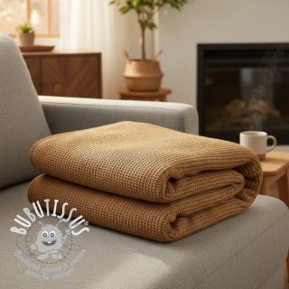 Tissu tricot BIG KNIT brown