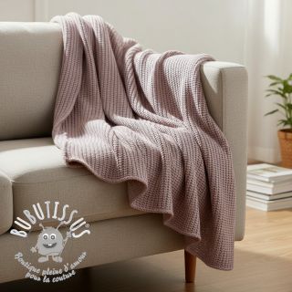 Tissu tricot BIG KNIT old pink