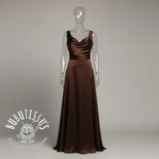 Satin SOIVÉ dark brown