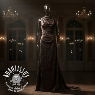 Satin DION dark brown