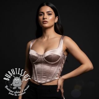 Satin DION rose gold