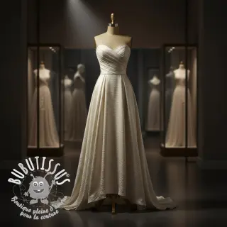 Satin DION ecru