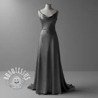 Satin SOIVÉ dark grey