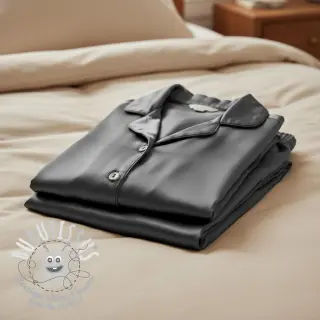 Satin SOIVÉ dark grey