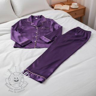 Satin SOIVÉ purple