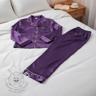Satin SOIVÉ purple