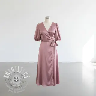 Satin SOIVÉ old rose