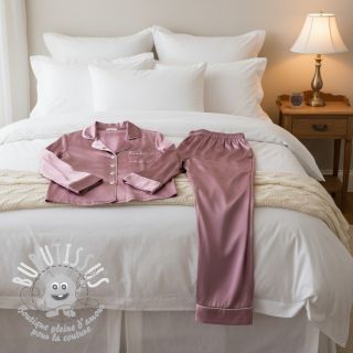 Satin SOIVÉ old rose