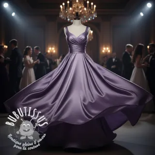 Satin SOIVÉ lilac