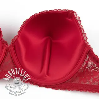 Satin red