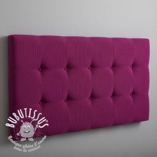 Tissu velours cotelé HUGGY aubergine