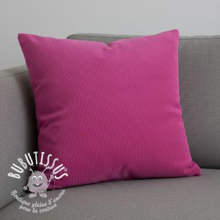 Tissu velours cotelé HUGGY hibiscus