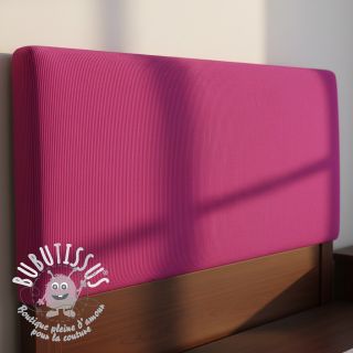 Tissu velours cotelé HUGGY hibiscus