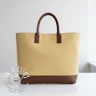 Tissu velours cotelé HUGGY gold