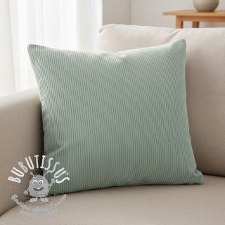 Tissu velours cotelé HUGGY lichen