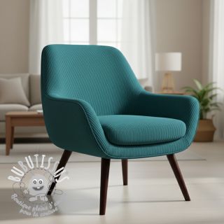 Tissu velours cotelé HUGGY canard