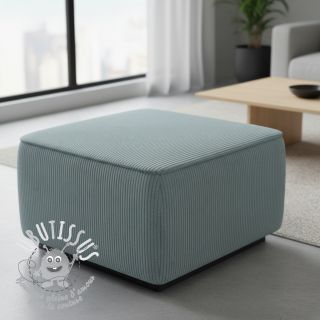 Tissu velours cotelé FUTE lichen