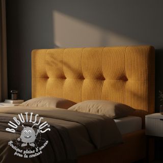 Tissu velours cotelé HANNIBAL ocre