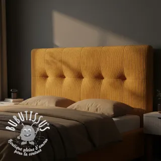 Tissu velours cotelé HANNIBAL ocre