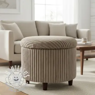Tissu velours cotelé HANNIBAL taupe