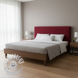 Tissu velours cotelé HANNIBAL lie de vin