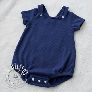 Tissu velours cotelé fin marine